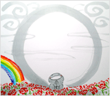 【画像】 （4）カーネーション畑と虹